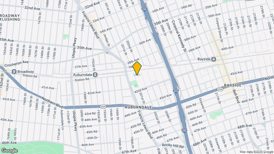 40-13 201st St Map and Location Details