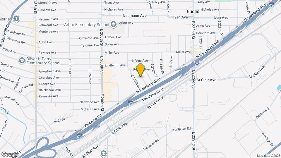 866 E 209th St Map and Location Details