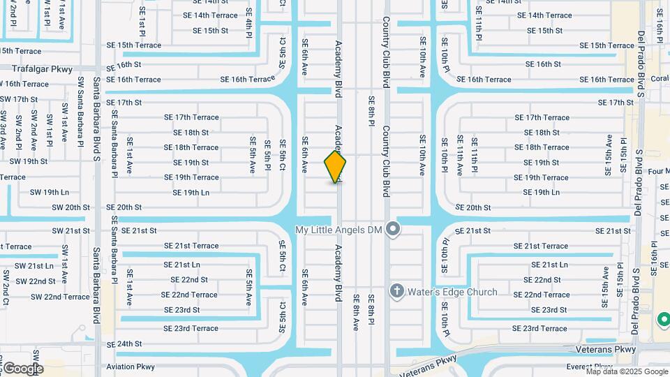 627 SE 19th Ln Map and Location Details