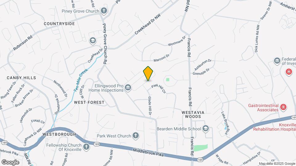 7666 Chatham Cir NW Map and Location Details