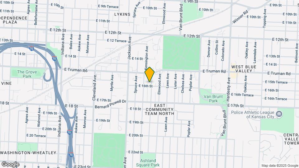 1526 Cypress Ave Map and Location Details