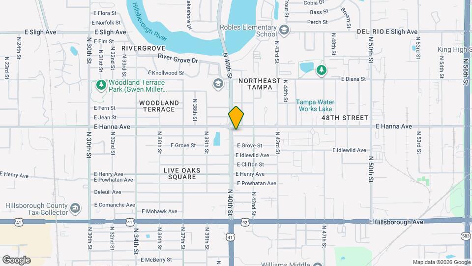 4006 E Paris St Map and Location Details