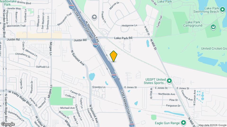 The Leo at Lewisville Map and Location Details