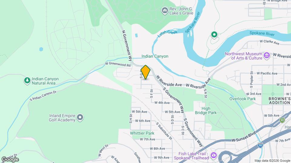 3418 W 2nd Ave Map and Location Details