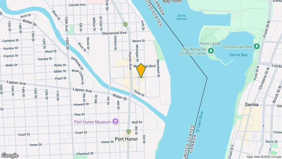 318 Grand River Ave Mapa y Detalles de la Ubicación