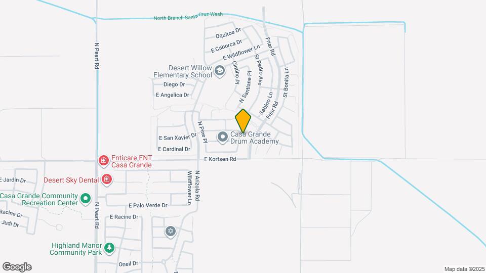 2046 N Parish Ln Map and Location Details