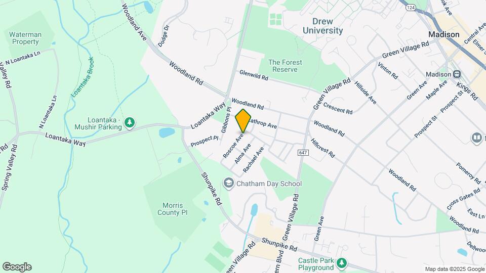 6 Roscoe Ave Map and Location Details