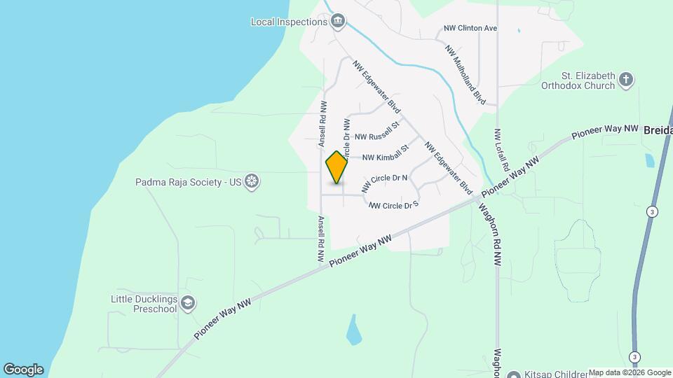 26121 Circle Dr NW Map and Location Details