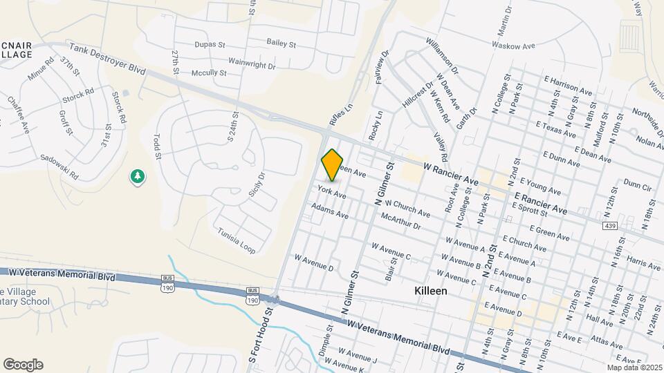 1007 York Ave Map and Location Details