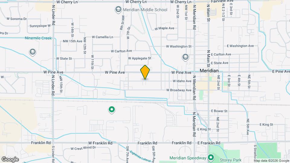 537 W Idaho Ave Map and Location Details