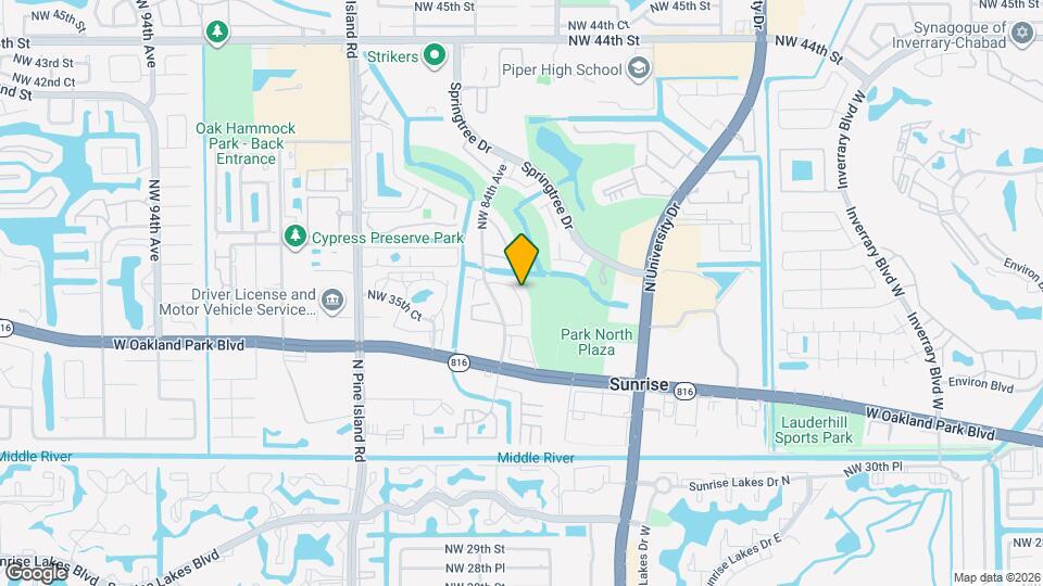 3652 NW 83rd Ln Map and Location Details