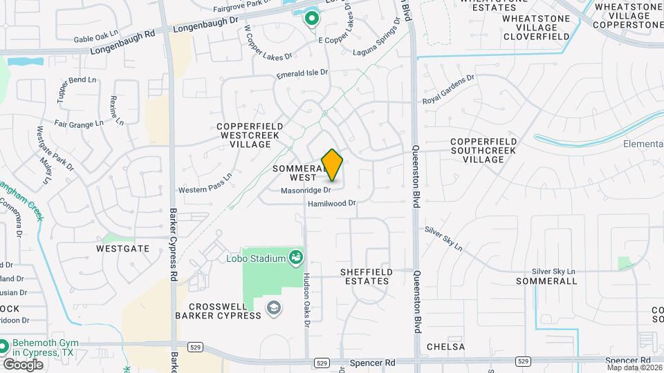 17326 Masonridge Dr Map and Location Details