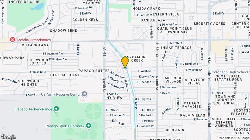 2525 N 66th St Map and Location Details