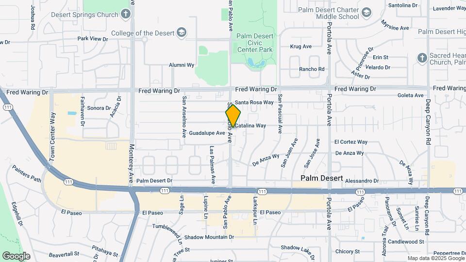 73505 Catalina Way Map and Location Details