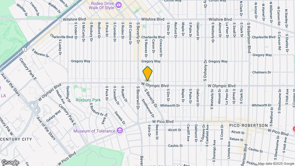 9425 W Olympic Blvd Map and Location Details
