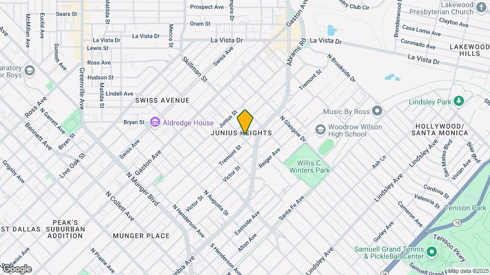 5803 Tremont St Map and Location Details