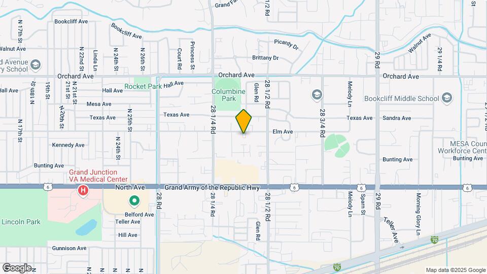 2839 Elm Ave Map and Location Details