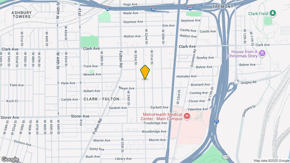 3229 W 32nd St Map and Location Details