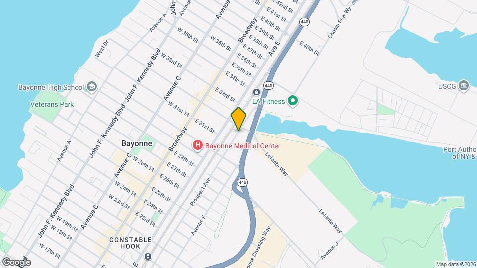 260 Prospect Ave Map and Location Details