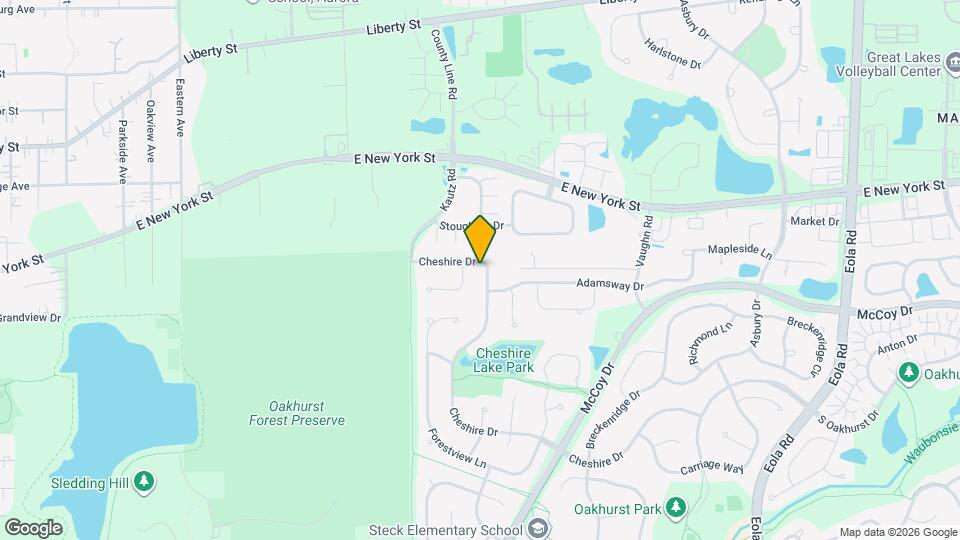 2235 Cheshire Dr Map and Location Details