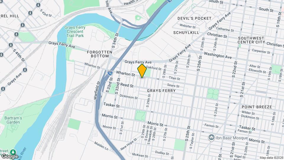 1315 S 30th St Map and Location Details