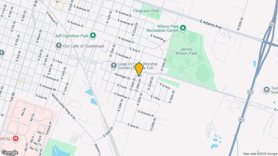 712 S 28th St Map and Location Details