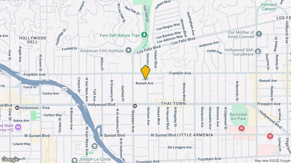 5401 Russell Ave Mapa y Detalles de la Ubicación