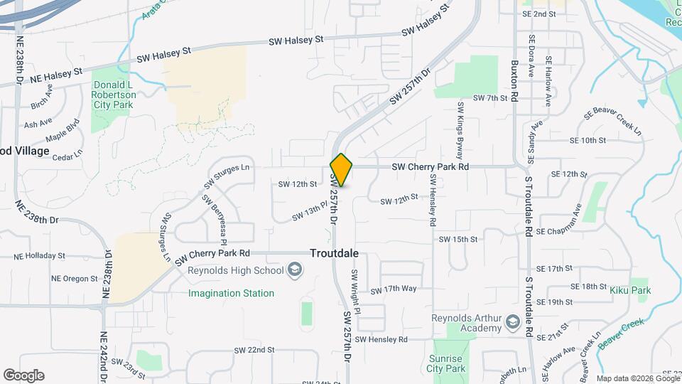 1206 SW 257th Dr Map and Location Details