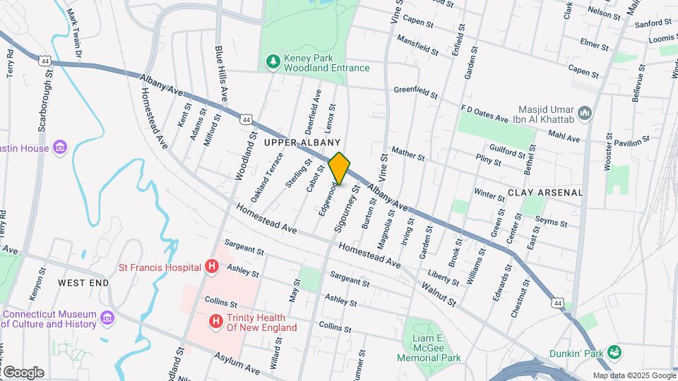 66-68-68 Edgewood St, Unit 3rd Floor Map and Location Details