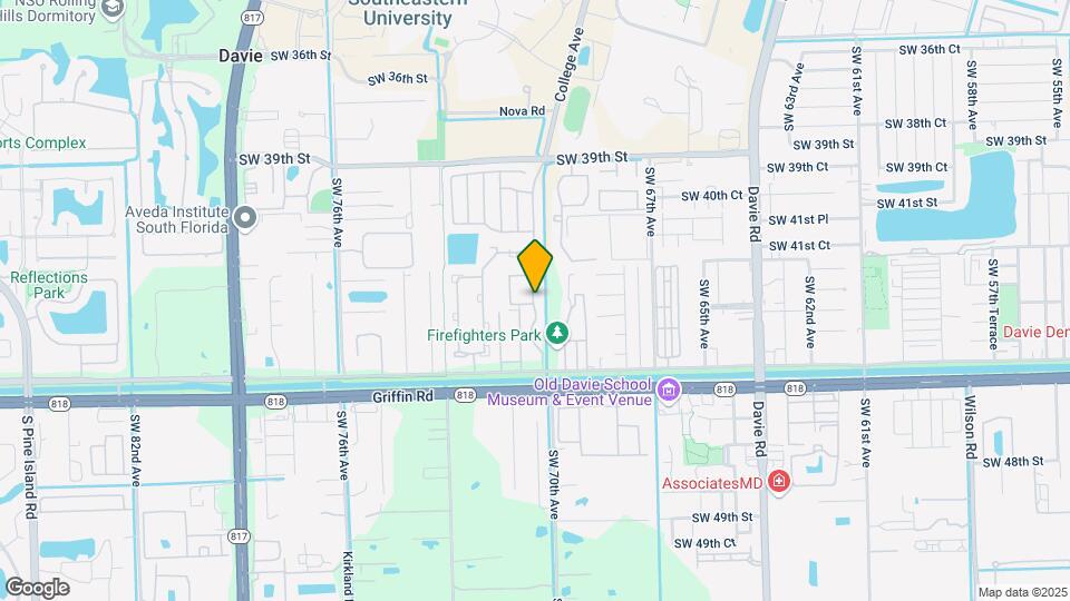 4270 SW 70th Terrace Map and Location Details