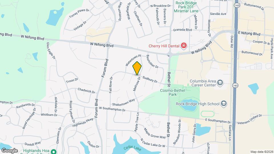 700 Sudbury Dr Mapa y Detalles de la Ubicación