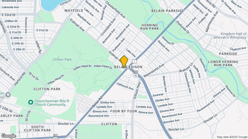 3216 Belair Rd Mapa y Detalles de la Ubicación