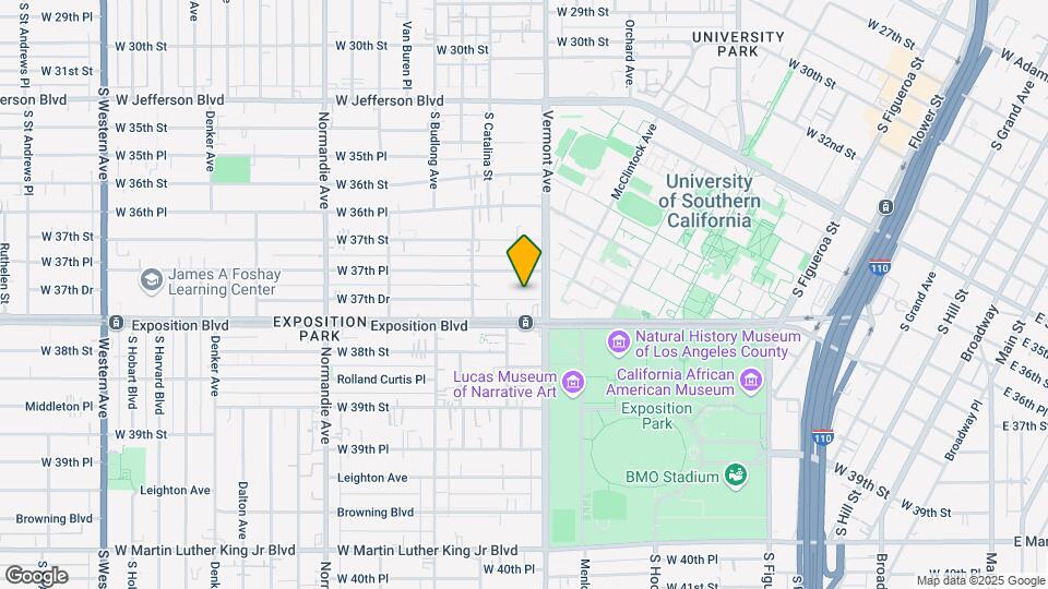 1123 W. 37th Dr Mapa y Detalles de la Ubicación