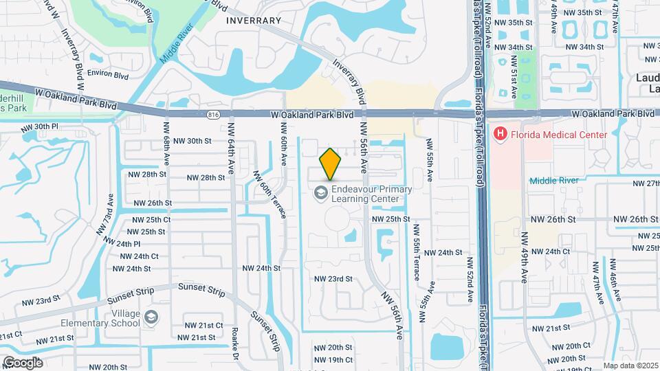 5740 NW 27th Ct Map and Location Details