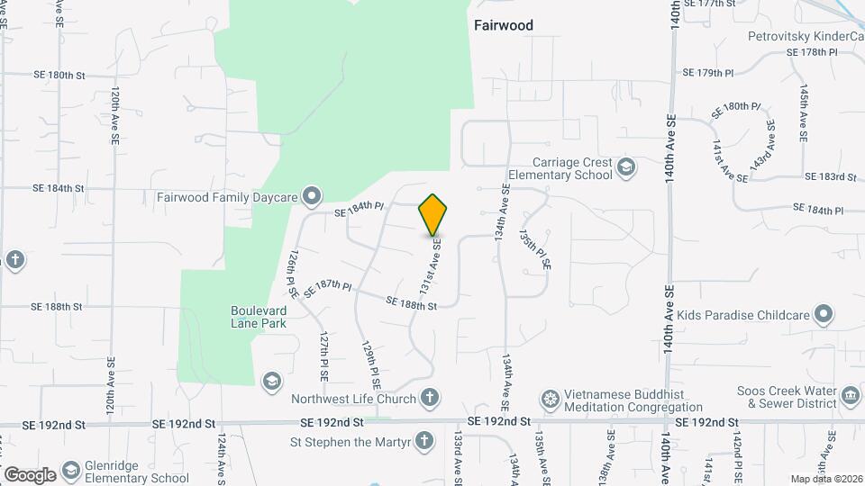 18523 131st Ave SE Map and Location Details