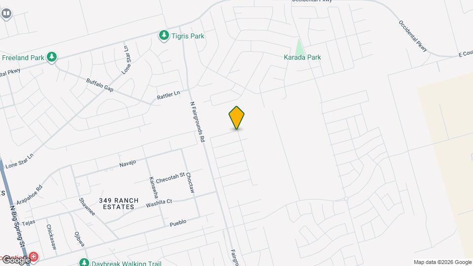2060 Acacia Ln Map and Location Details