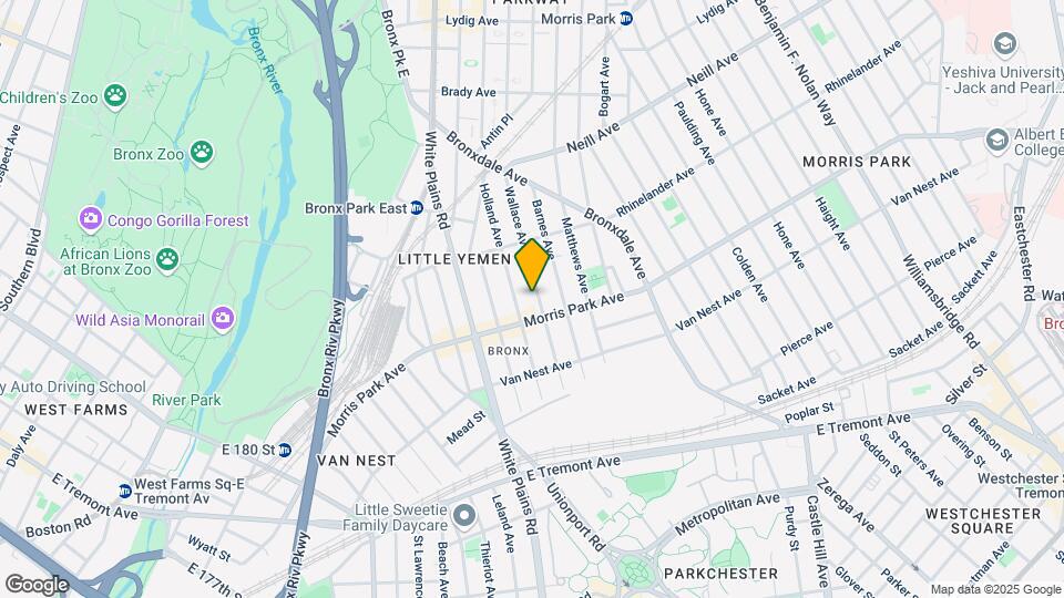 1819 Wallace Ave, Unit #2 Mapa y Detalles de la Ubicación