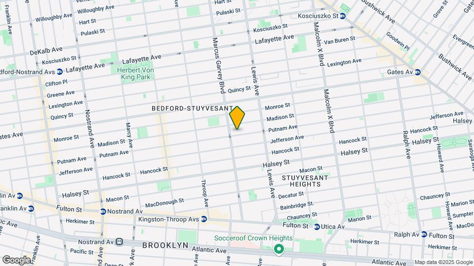 583 Putnam Ave Mapa y Detalles de la Ubicación