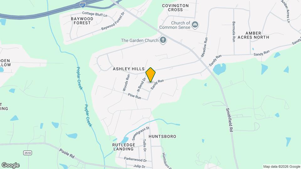 322 Sandy Run Map and Location Details