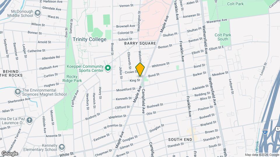 1-3 Webster St Map and Location Details