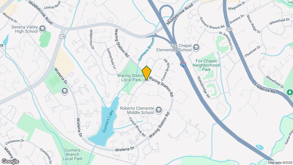 12011 Provost Way Map and Location Details