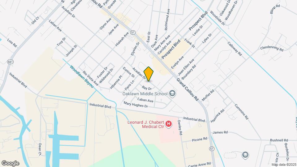 2006 Acadian Dr Mapa y Detalles de la Ubicación