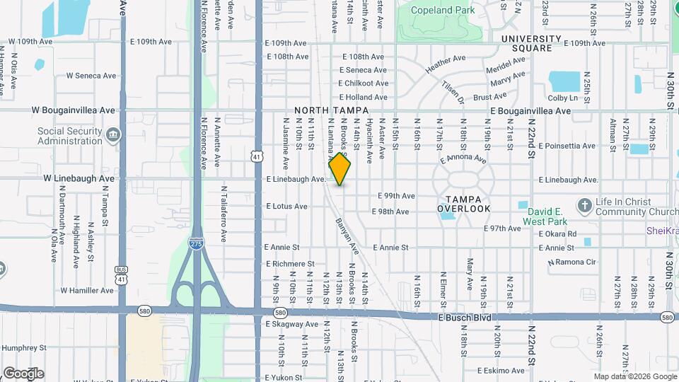 1206 E 99th Ave Map and Location Details