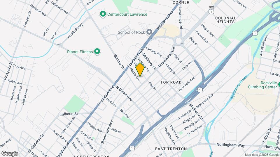 18 Myrtle Ave Map and Location Details