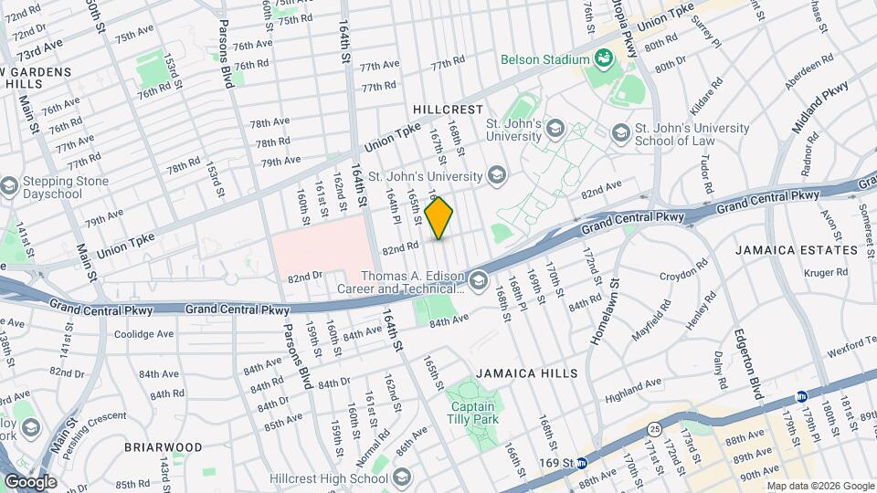 8260 166th St Map and Location Details