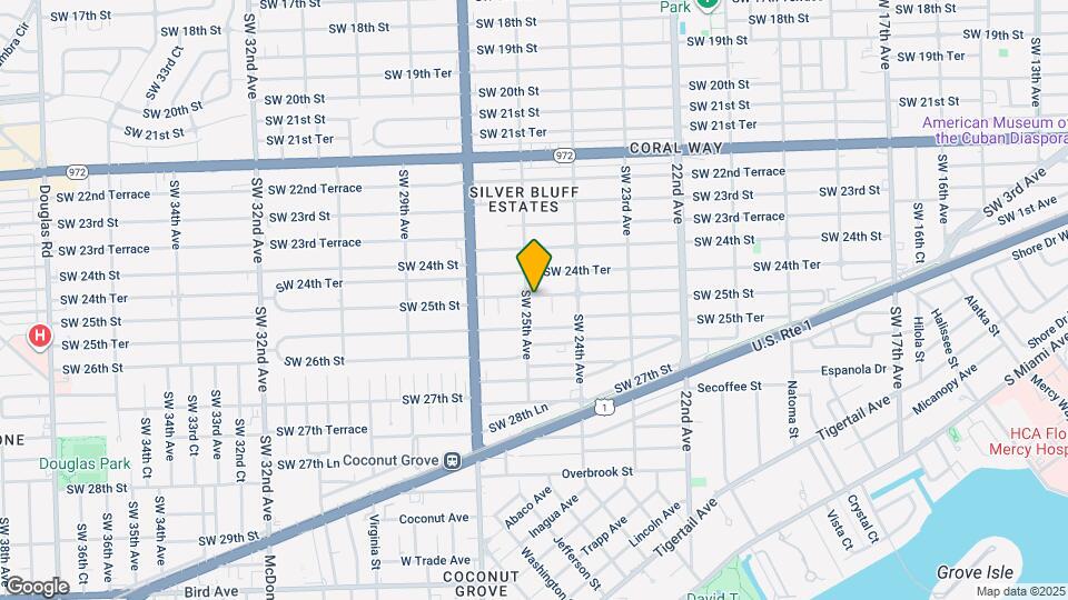 2484 SW 25th St Map and Location Details