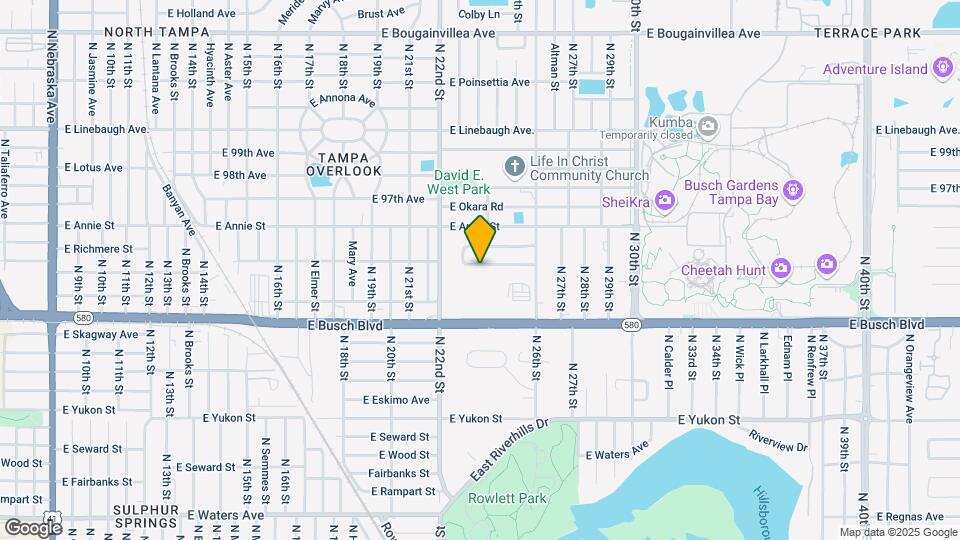 2415 S Ramona Cir Map and Location Details