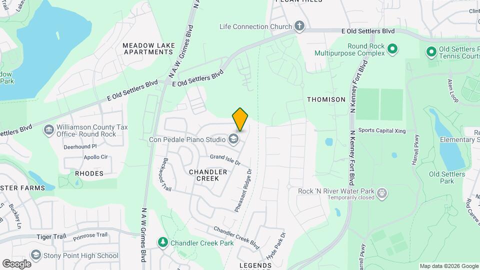 102 Chandler View Trail Map and Location Details