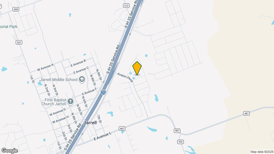 121 Fox Glen Trl Map and Location Details