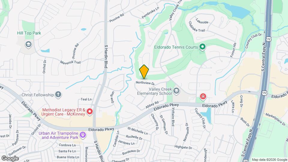 2712 Northview Dr Map and Location Details
